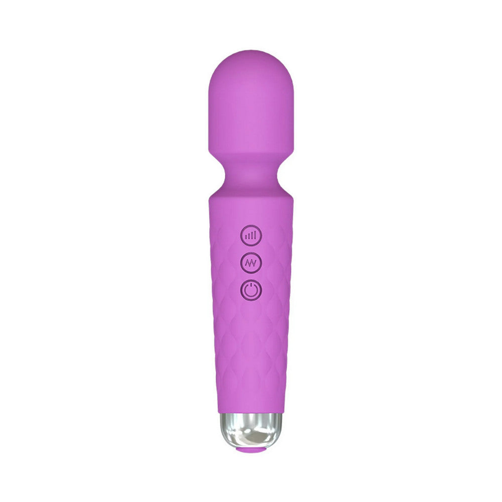 Wand Massager Massaggiatore Vibratore Ricaricabile in Silicone Sex Toy per Donna